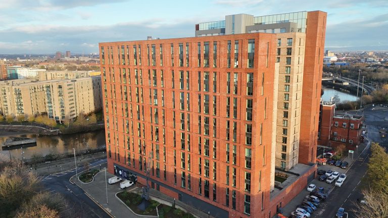 Holcim UK Supplies Mortar for Manchester Tower Project